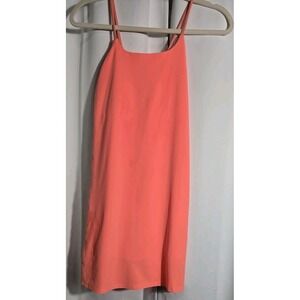 Athleta Girl Strappy Back Dress Orange XL 14